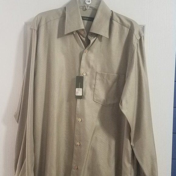 Ermenegildo Zegna Dress Shirt Grey Woven Men's NWT 1day SALE - Picture 7 of 13